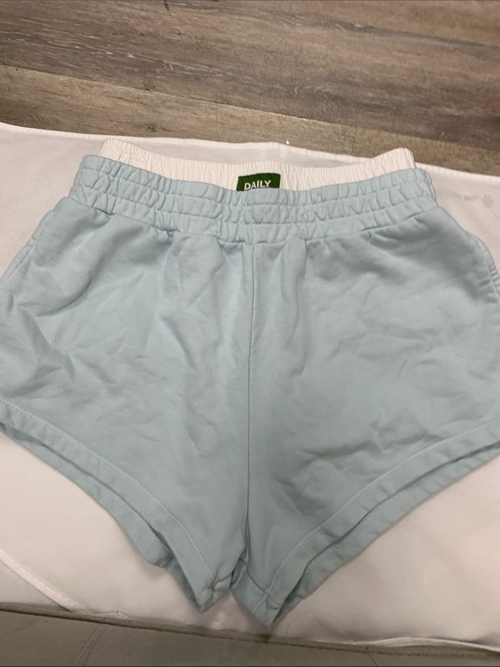 Daily Drills Light Blue Athletic Shorts